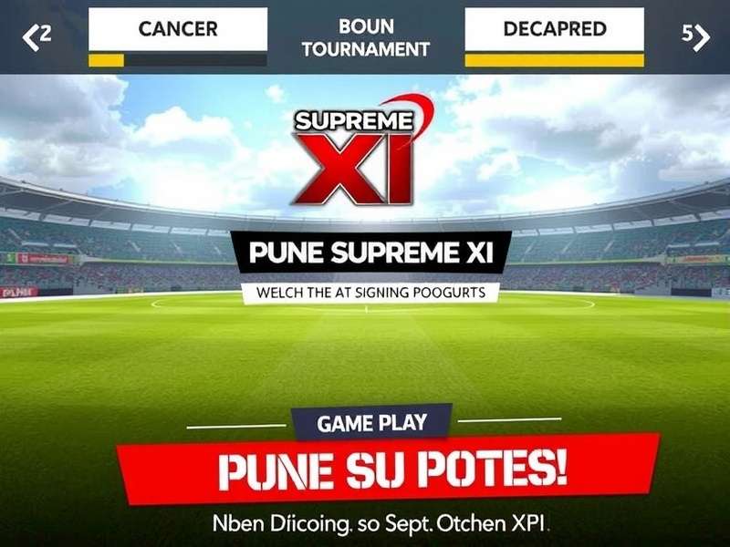 Pune Supreme XI Gameplay Screenshot